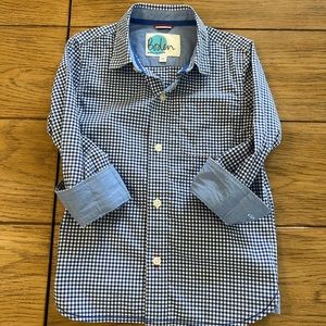 Mini Boden 3T/4T shirt with adorable cuff accents- excellent condition!